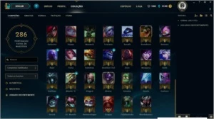 CONTA PRATA 3 70 CHAMPS 14 SKINS - League of Legends LOL