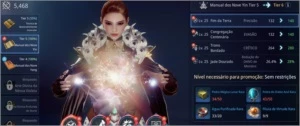 Conta Mir4 level 62 - Todos os itens Raros