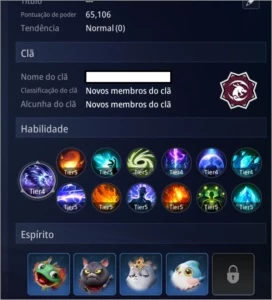 Conta Mir4 level 62 - Todos os itens Raros