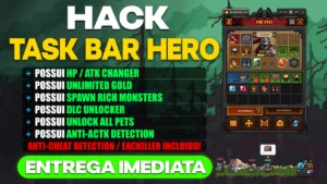 Hack Task Bar Hero 100% Indetectável (ATUALIZADO) - Outros