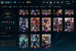 Conta League Of Legends (Skins Limitadas) LOL