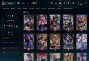 Conta League Of Legends (Skins Limitadas) LOL