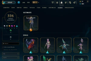 Conta League Of Legends (Skins Limitadas) LOL