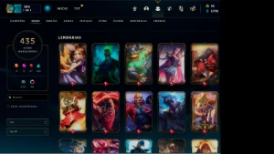 Conta LOL unico dono, mais de 450 skins - League of Legends