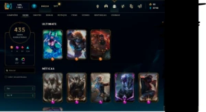 Conta LOL unico dono, mais de 450 skins - League of Legends