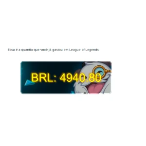 Conta LOL unico dono, mais de 450 skins - League of Legends