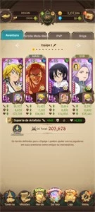 Nanatsu jogo des no início - Outros