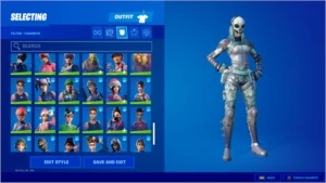 CONTA DE FORTNITE COM MAIS DE 100SKINS COMPRADAS, 1600$
