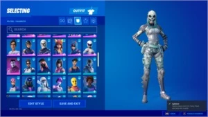 CONTA DE FORTNITE COM MAIS DE 100SKINS COMPRADAS, 1600$