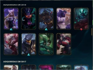 Conta Lol plat 4 88 skins (1 ultimate)  112 campeões - League of Legends