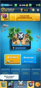 Conta de Clash Royale com muitas lendárias. Acc level 9