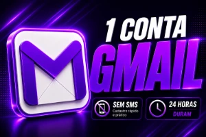 Gmail 1 conta dura 24 horas sem SMS - Emails