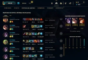 Conta Gold 2 (Upada A Mão) 70% De Winrate - League of Legends LOL