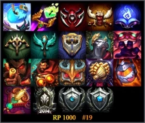 Conta Prata 2 Full Champs 70 Skins - League of Legends LOL