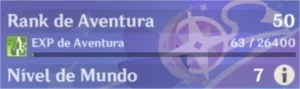 GENSHIN IMPACT / AR 50 / 5 SSR + 15 SR