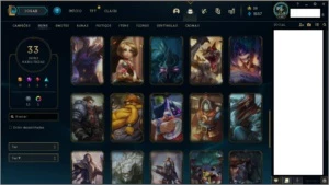 Conta LOL Diamante II - League of Legends