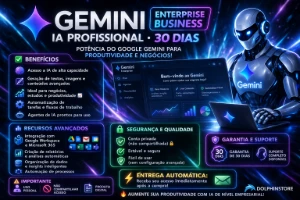 🤖 Gemini Enterprise Business – Ia Profissional (30 Dias) - Assinaturas e Premium
