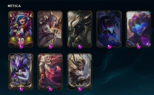 Conta lol com 531 skins  nv1097 - League of Legends