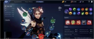 ARQUEIRA LVL75 98K + 4 PETS ÉPICOS - MIR4