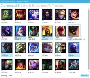 Conta Ouro 2 (md3) - League of Legends - 24 champs - 4 skin LOL