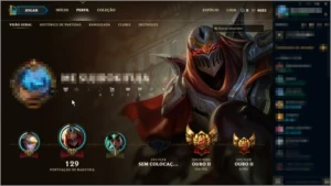 Conta Ouro 2 (md3) - League of Legends - 24 champs - 4 skin LOL