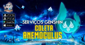 Serviços Genshin - Coleta de Anemoculus - Genshin Impact