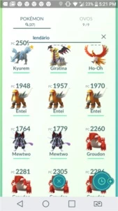 Conta pokemon go lv33 barata - Pokémon