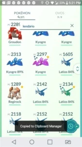 Conta pokemon go lv33 barata - Pokémon