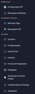 Cardapio Digital - Outros