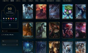 Conta League Of Legends - 90 Skins - Unranked - Entrega Auto LOL