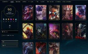 Conta League Of Legends - 90 Skins - Unranked - Entrega Auto LOL