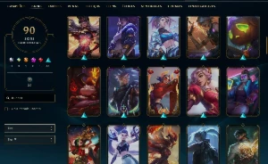 Conta League Of Legends - 90 Skins - Unranked - Entrega Auto LOL