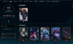 Conta League Of Legends - 90 Skins - Unranked - Entrega Auto LOL
