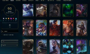 Conta League Of Legends - 90 Skins - Unranked - Entrega Auto LOL