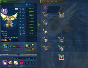 Conta Ladmo Servidor Omegamon - End Game - CM & X7SM - Digimon Masters Online