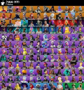 Conta Fortnite | 144 Skins | Entrega Automática!