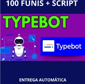 Funis Typebot Completo Venda no Automatico 24hs