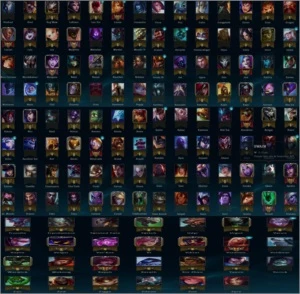 CONTA LOL DIAMANTE FULL CHAMPION + 100 SKIN 33K - League of Legends