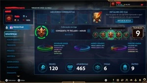 CONTA SMITE 465 SKINS + 33 MIL GEMAS