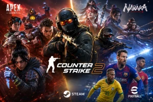 Conta Steam Full Acesso +3.000 Horas CS 2 + 30 JOGOS