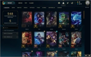 Conta Smurf LoL (41 skins, 64 Champs) + troca de email. - League of Legends