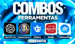 Combo Ferramentas > Midjourney/Leonardo Ia/Chatgpt 4.0/ + - Outros