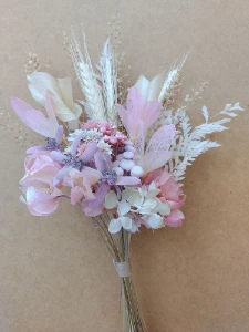 Mini buque em tons de Rosé (25cm) - Artesanato e Personalizados