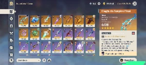 ✨Conta Genshin Impact AR 57 - Vários 5 Estrelas✨