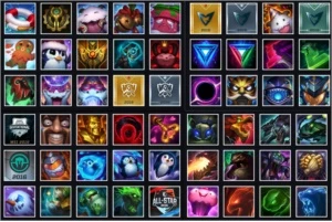 Conta lol Gold V,137 skins - League of Legends
