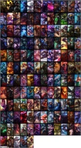 Conta lol Gold V,137 skins - League of Legends