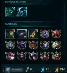 Conta lol Gold V,137 skins - League of Legends