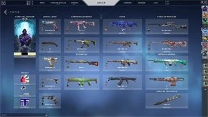 CONTA DE VALORANT DESDE O BETA COM DIVERSAS SKINS BRABAS