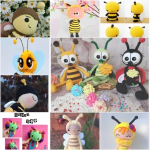 Receitas Amigurumi - 10 Abelhas - Outros