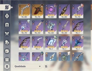 Childe + estrela invernal, Mona, Túmulo. 54 destinos - Genshin Impact